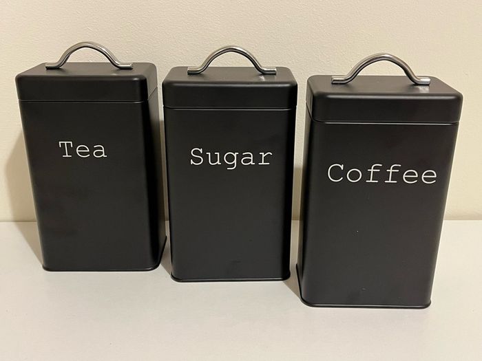 Set of 3 Canisters ( new)