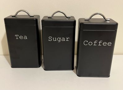 Set of 3 Canisters ( new)