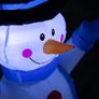 Garden Mile Large Self-Inflatable Snowman with Built-in LED Lights Christmas Decorations Electric Blow Up Giant Illuminated Christmas Ornaments Xmas Figure Statue for Indoor Outdoor Xmas Decorations Image 3
