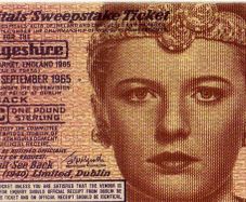 Irish Hospital Sweepstakes Ticket (september 1965)