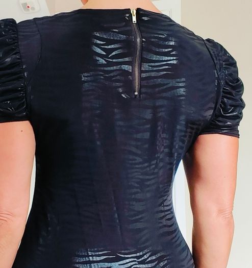 Black mini dress, size S/M
