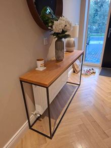 Handmade console table