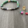Handmade clay bead bracelet set Image 2