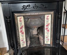 Fireplace and Cast insert