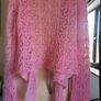 NEW - Avoca mohair & wool pink cardigan UK 10 Image 4