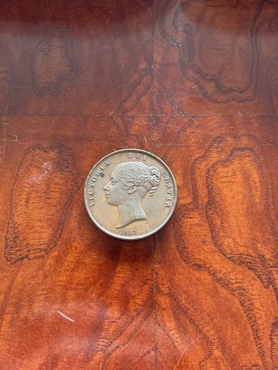 Uk 1 Penny 1853 Ef