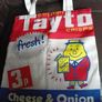 Mr Tayto Set. "Apron,Big Cushion Cover & Carrier Bag Image 6