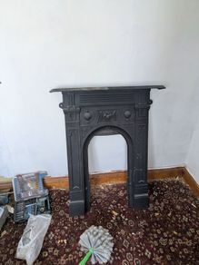 wood burning stove