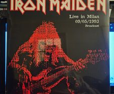 Iron Maiden "Live In Milan 09/05/1993" Sealed Vinyl Album