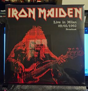 Iron Maiden "Live In Milan 09/05/1993" Sealed Vinyl Album