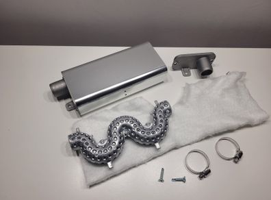 Upgraded Exhaust Pipe Silencer/Muffler for Diesel Air Heater