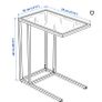 2x IKEA VITTSJO Armrest Tables (for sofa) Image 4