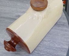 Vintage Stoneware Bedwarmer