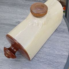 Vintage Stoneware Bedwarmer