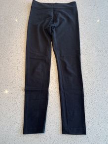 NIKE AIR Girls Black Leggings - Full Length- Size L
