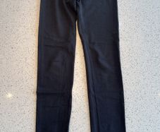 NIKE AIR Girls Black Leggings - Full Length- Size L