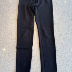 NIKE AIR Girls Black Leggings - Full Length- Size L