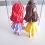 Disney Princess Mini Toddler Ariel  and Belle Sparkly Dress  3" Dolls Image 2