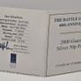 Bailiwick of Guernsey Silver Proof Piedfort 2000 50p 60th Anniversary of Battle of Britain Image 5
