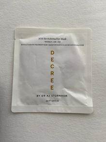 Decree revitalizing eye mask