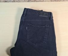 womens Levis 312 shaping slim fit black denim stretchy jeans Size W 28 L 30 A