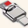 USB Type-C (USB-C) microSD card reader adapter Free viewing Image 8