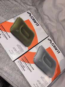2x camping pillows