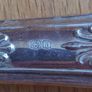 Harrison Brothers  5 tines EPNS Fish Serving Fork with Sterling Silver Handle Image 6