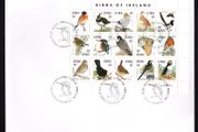 1999 Ireland Birds Issue Definitive Stamps with Phosphor Frames First Day Cover (FDC)
