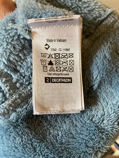 jumper/fleece girl blue decathlon