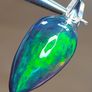Ethiopian Opal Pendant 2.48 ct on 925 Silver Image 2