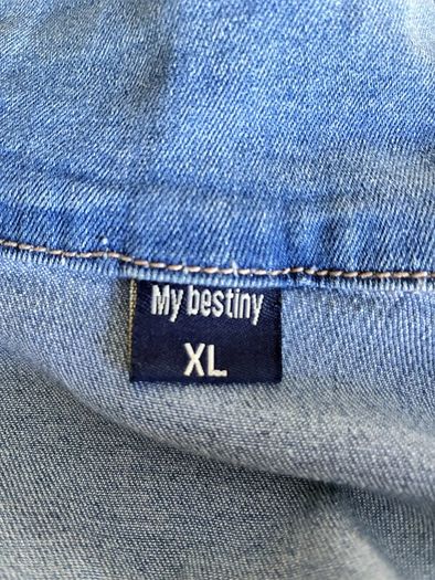 My Bestiny Light Wash Denim Jacket - Size XL UK 12-14 / EU 40-42