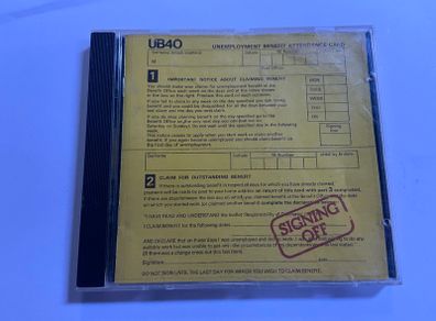 UB40 Signing Off CD