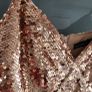 boohoo rose gold sequinced dress Sz 6UK (Fit 8UK) Image 4