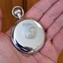 Vintage 1950s Pocket Watch Stop Watch German made Image 3