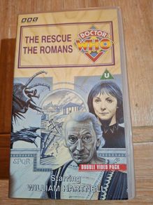 Doctor Who VHS The Rescue/The Romans in very good condition