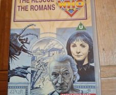 Doctor Who VHS The Rescue/The Romans in very good condition
