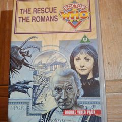 Doctor Who VHS The Rescue/The Romans in very good condition