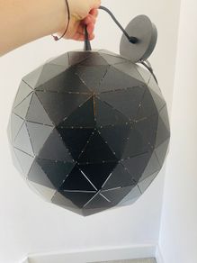 Lucide OTONA hanging light black