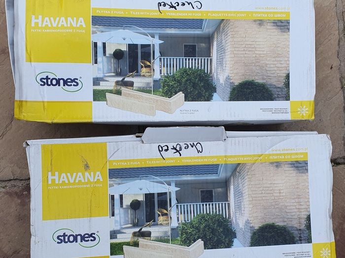 Natural effect decor stone cladding tiles (havana 2)
