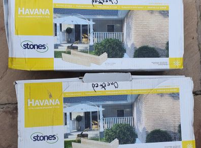 Natural effect decor stone cladding tiles (havana 2)