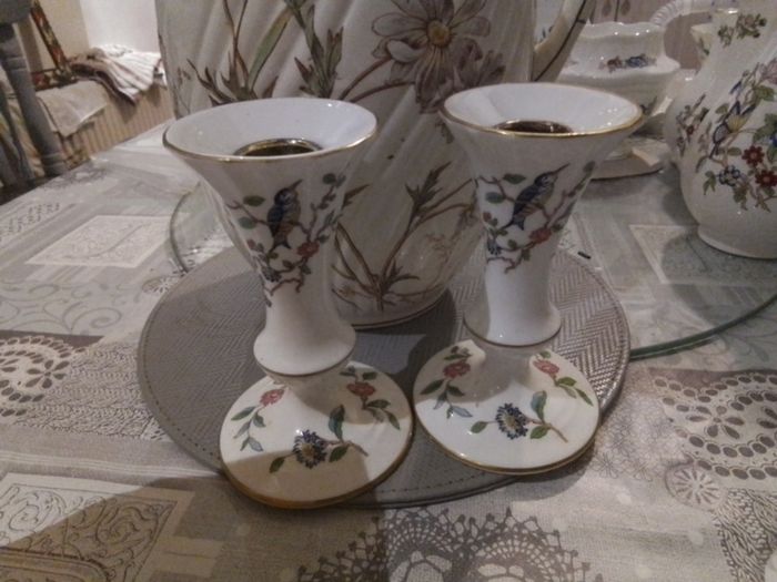 Aynsley Pembroke Candlesticks