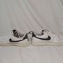 nike air force ones size 8 eu 42.5 white leather in good condition Image 6