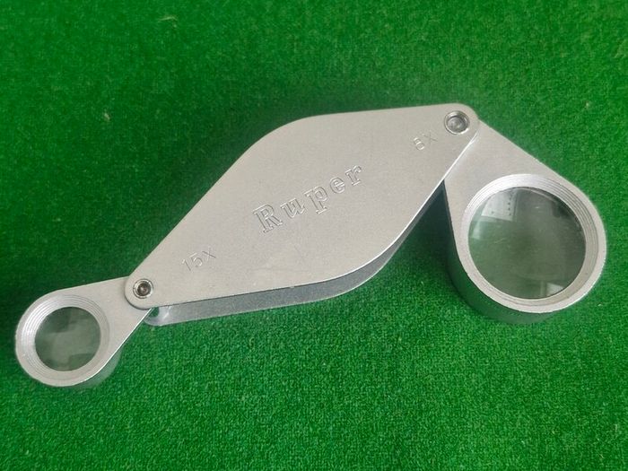 Hilkinson Ruper Dual 8x/15x Folding Magnifier