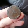 1813 Isle Of Man Half Penny Coin Image 5