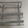 Kitchen roll, cling film, tin foil dispenser stainless steel Image 6
