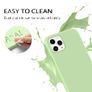 Liquid Silicone Case For Apple iPhone 11 Pro Max Luxury Thin Phone Cover - Matcha Green Image 4