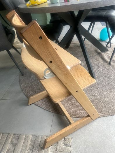 Stokke Tripp Trapp chair with babyset and harness