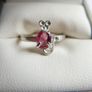 926 Sterling Silver Ring size L1/2 - 1,9g Image 3