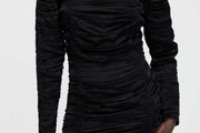Limited Edition Satin Dress Black Dress